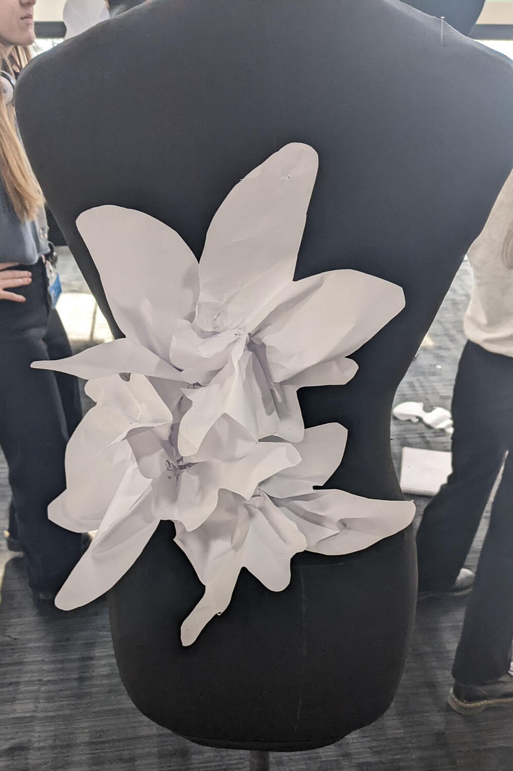 Fashion Week - Further Paper Draping