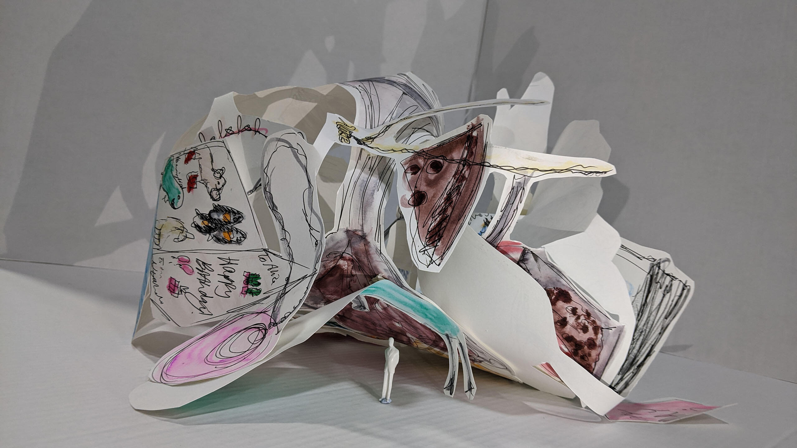 3D ~ Paper Sculpture Outcome