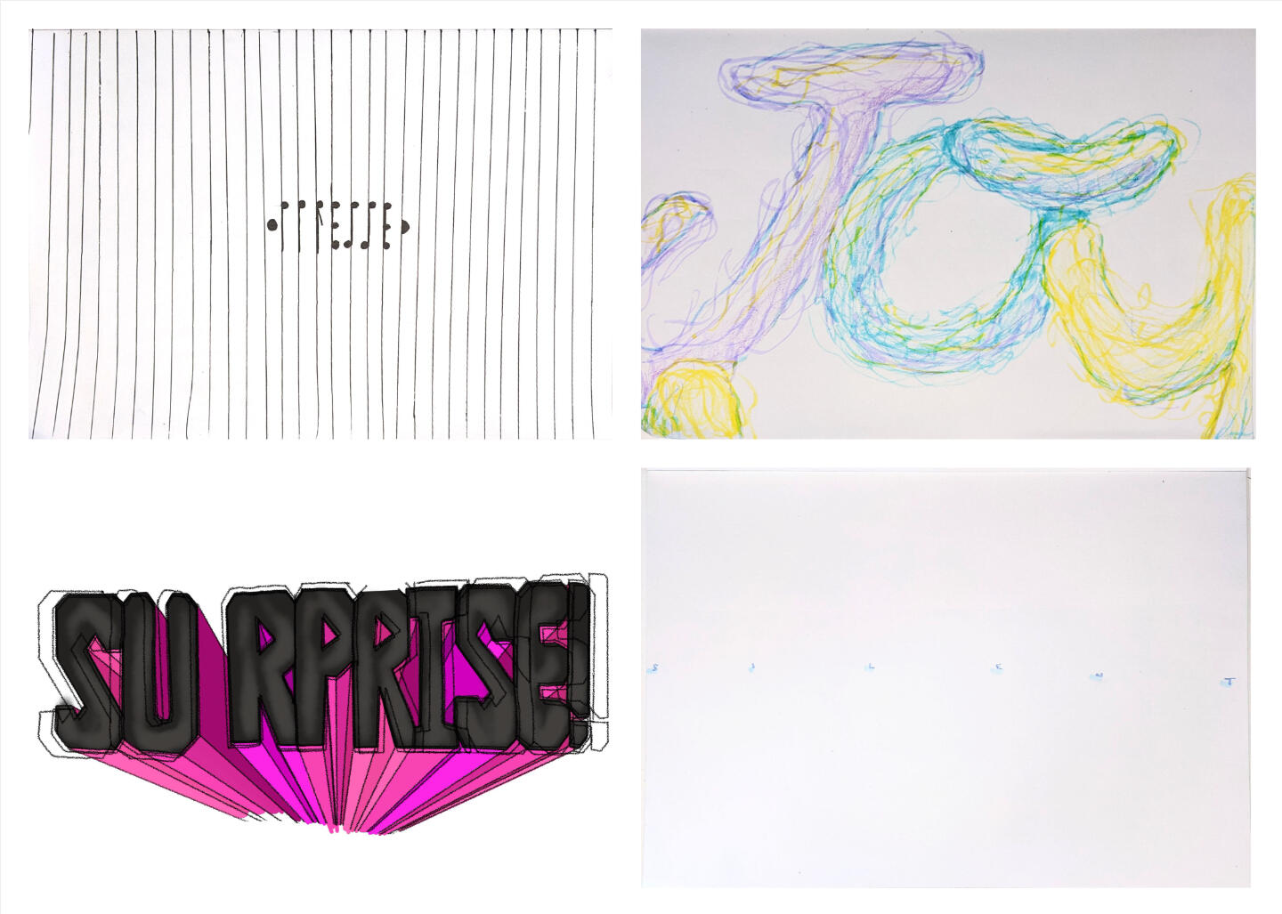 Visual Communicative Design Week ~ Talking Type Designs